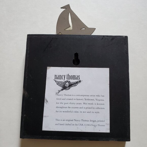 Nancy Thomas 2003 August Plaque from Children's Series (Beach) - Picture 6 of 8